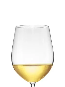Wine in a glass isolated on white background Stock Photos