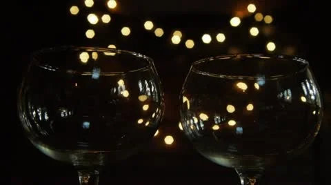 Wine Glasses Stock-Footage 11435174