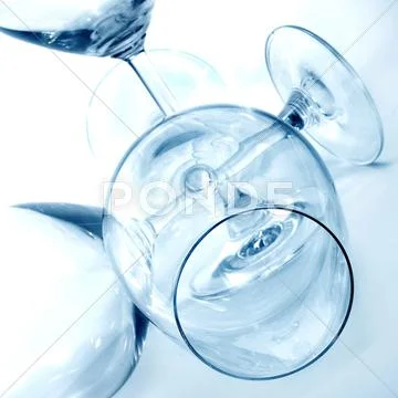 Wine glasses Stock Photos