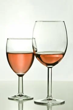Wine glasses Stock Photos