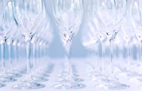 Wine glasses Stock Photos