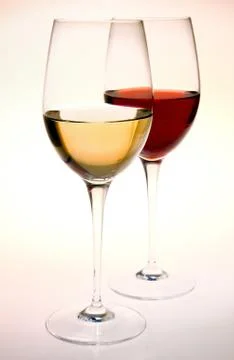 Wine glasses Stock-Fotos