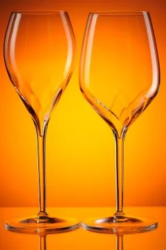 Wine glasses Stock Photos