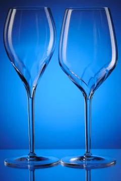 Wine glasses Stock Photos