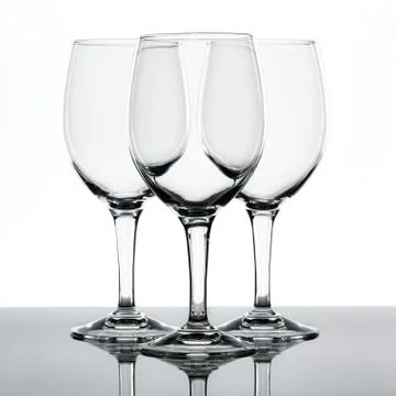 Wine glasses Stock Photos
