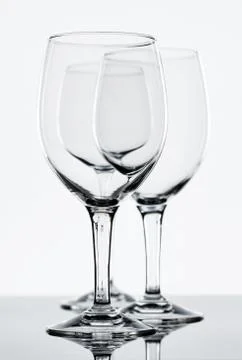 Wine glasses Stock Photos