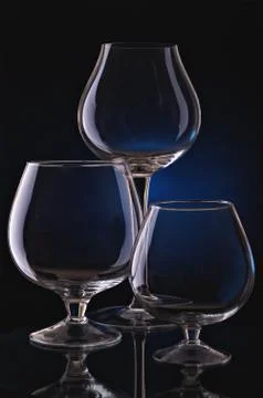 Wine glasses Stock Photos