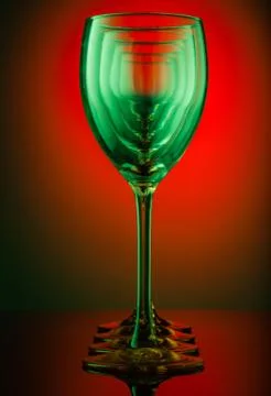 Wine Glasses Stock Photos