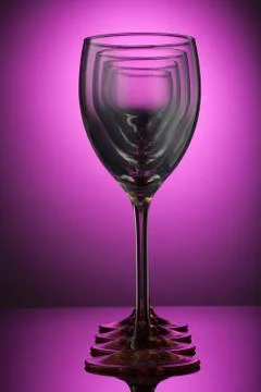 Wine Glasses Stock Photos