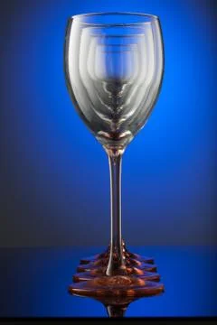 Wine Glasses Stock Photos