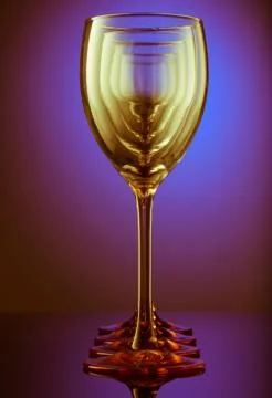 Wine Glasses Stock Photos