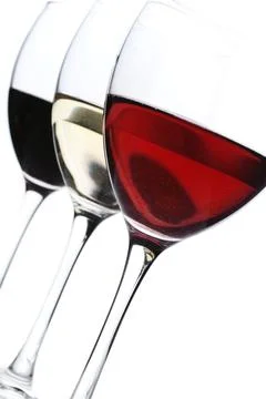 Wine glasses Stock-Fotos