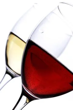 Wine glasses Foto stock