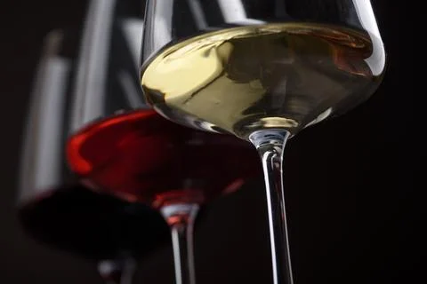 Wine glasses Stock-Fotos