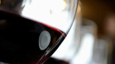 Wine Glasses (rack focus) Video stock 10759223