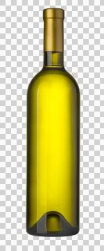 Wine green bottle Stock Photos