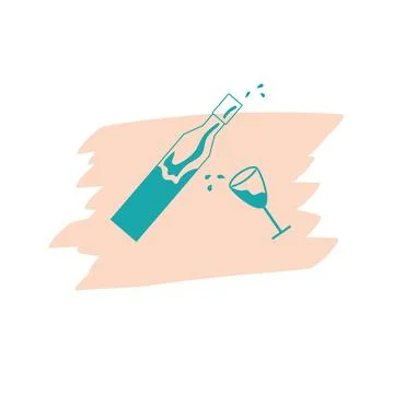 Wine icon Stock Illustration