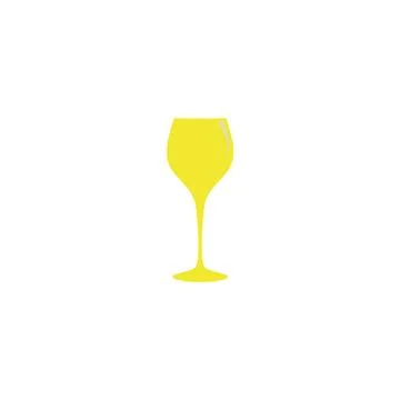 Wine Icon Vector Stock Illustration