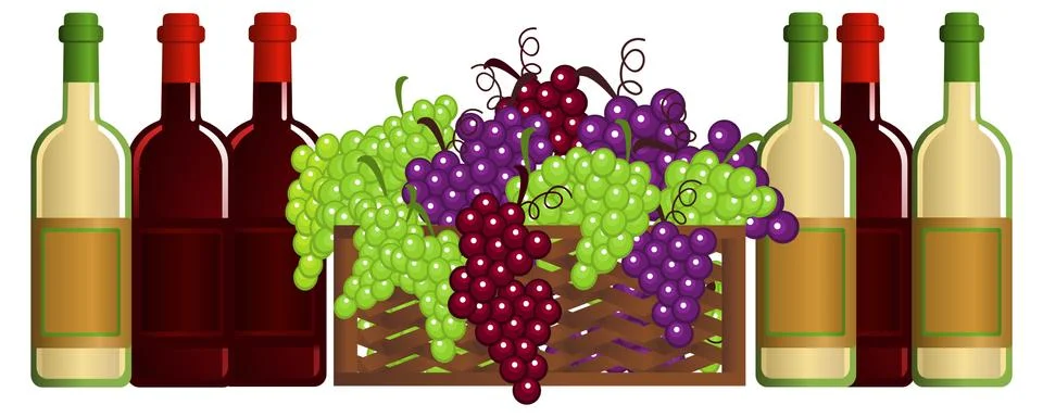 Wine Stock Illustration
