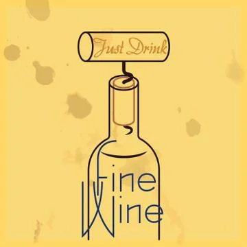 Wine Stock Illustration