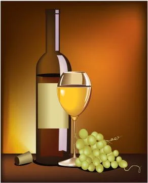 Wine Stock Illustration
