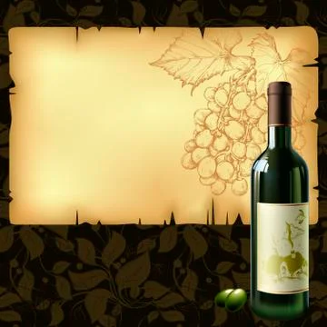 Wine Stock Illustration