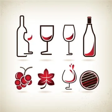 Wine Stock Illustration