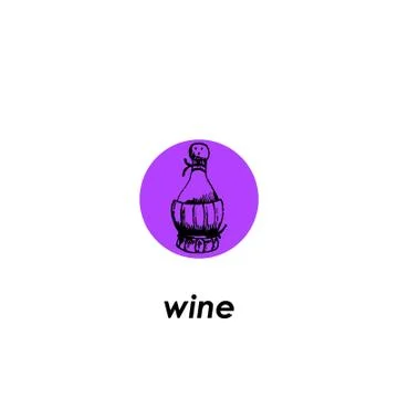 Wine Illustrazione stock