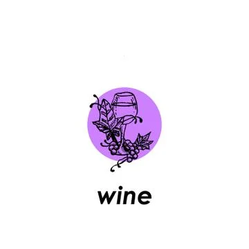 Wine Stock Illustration
