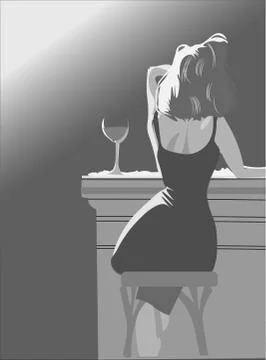 Wine Illustrazione stock