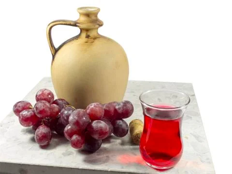 Wine jug Stock Photos