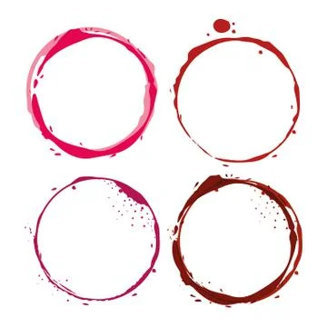 Wine label circles icon Stock Illustration