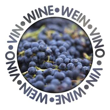 Wine label Stock Photos