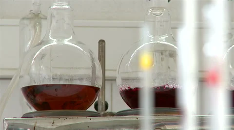 Wine laboratory. Video stock 62560489