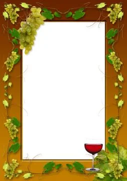 Wine list Stock Illustration