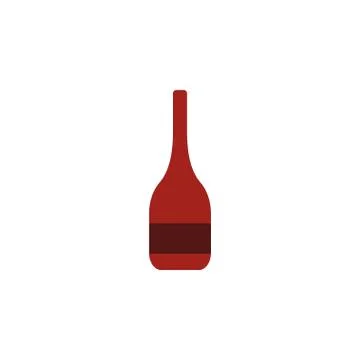 Wine logo design template Stock Illustration