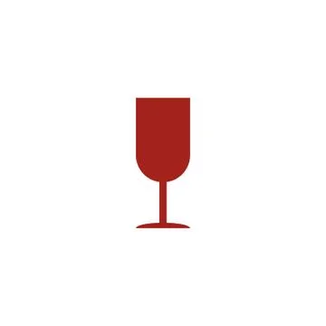Wine logo design template Stock Illustration