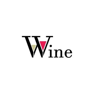 Wine logo design template.vector illustration Stock Illustration
