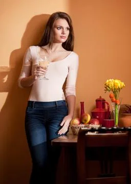 Wine lover. Foto stock