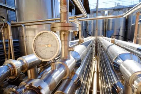 Wine making industry Stock Photos