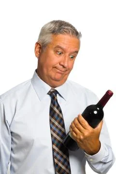 Wine man Stock Photos