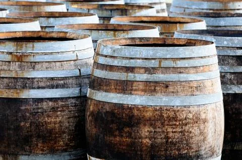 Wine manufacturing Stock Photos