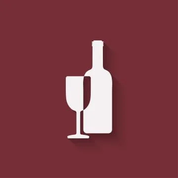 Wine menu design element Stock-Illustration