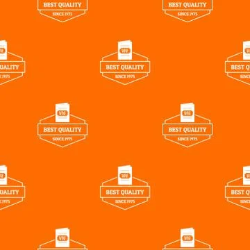 Wine menu pattern vector orange イラスト素材
