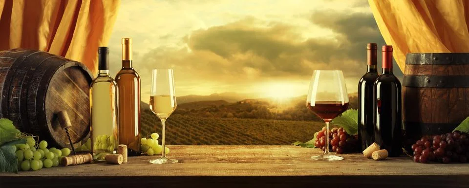 Wine Foto stock