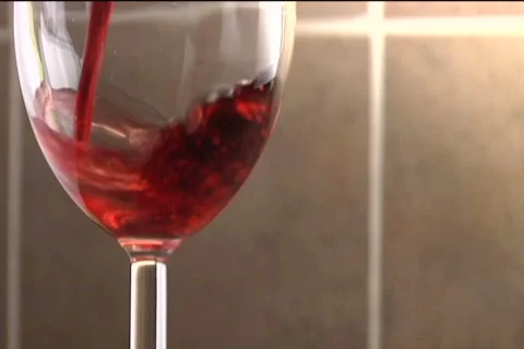 Wine Pour Close Up 1 Stock-Footage 530692