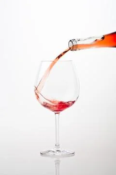 Wine pour Stock Photos