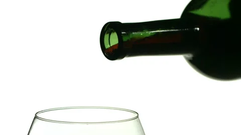 Wine pour, slow motion Video stock 61668222