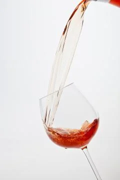 Wine pouring Stock Photos