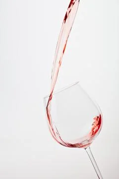 Wine pouring Stock Photos
